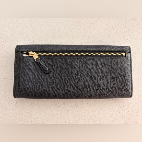 NWOT: Coach Midnight Blue Saffiano Continental Wallet - Picture 6 of 6